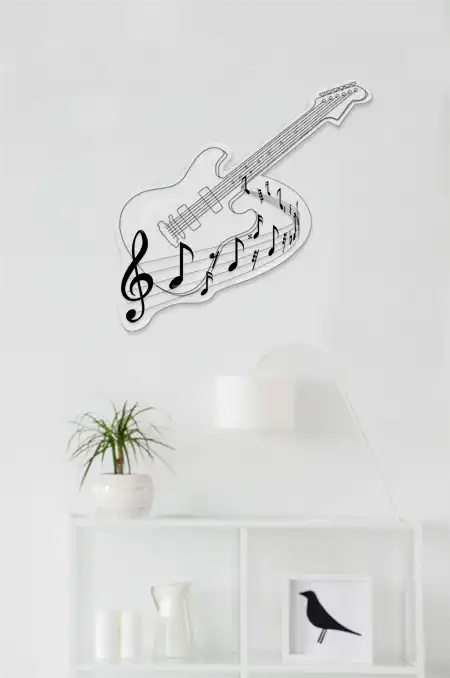 deco Murale guitare Acryl-in
