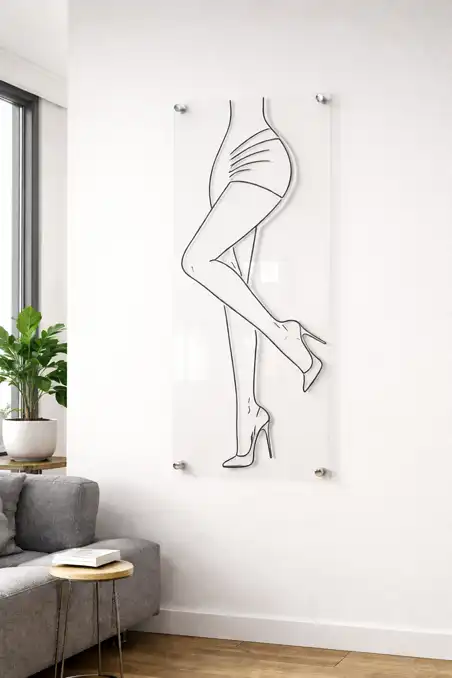 deco Murale jambes Acryl-in