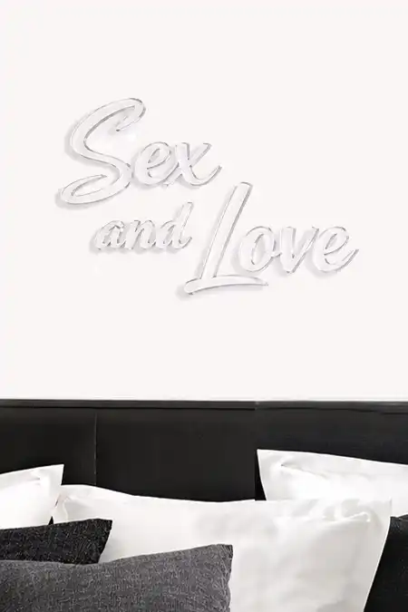 deco Murale Sex & Love Acryl-in
