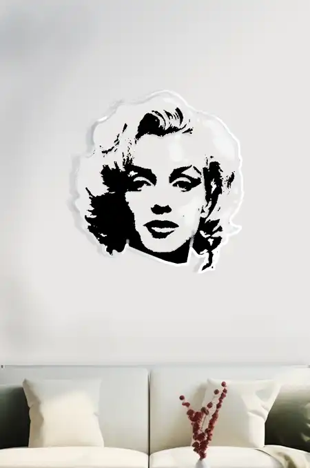 Deco murales acrylique - Marylin- Acryl-in