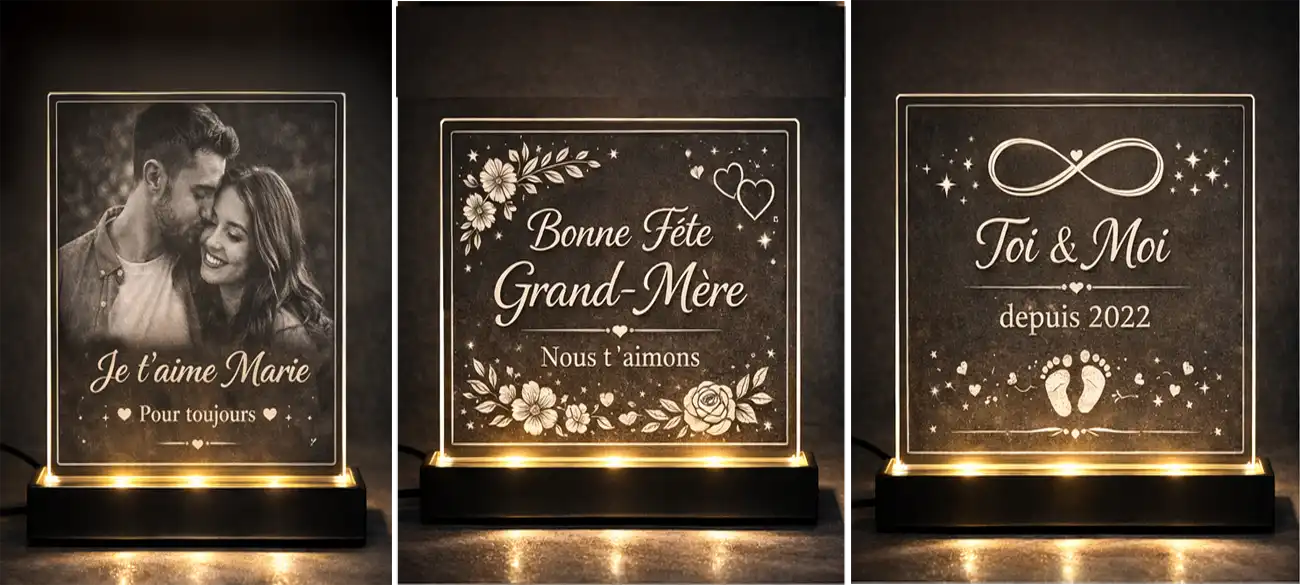 deco fête, anniversaire, toit et moi, Acryl-in